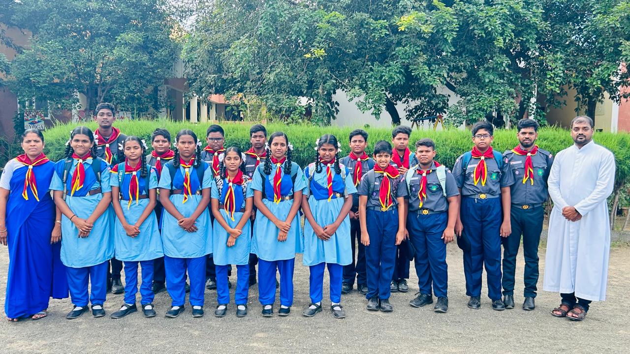 Students in uniform